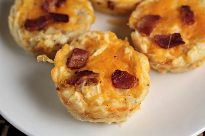 Baked Cheesy Mashed Potato Cups - Mindy's Cooking Obsession