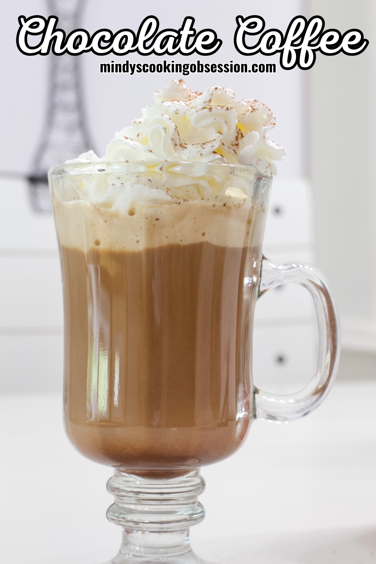 Easy Chocolate Coffee Recipe (Hot Cafe Mocha) - Mindy's Cooking