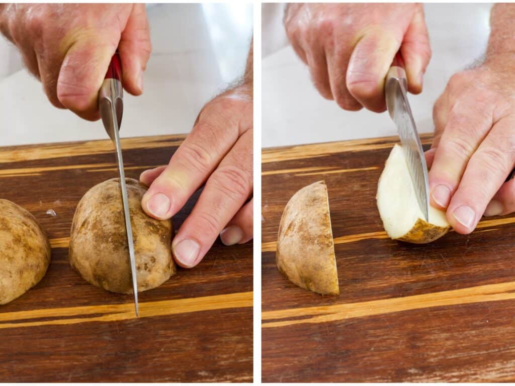 How to Cut Potatoes {Step-by-Step Tutorial} - FeelGoodFoodie